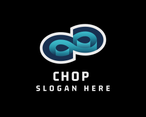 Spiral Gradient Loop Logo