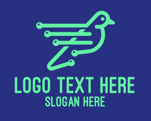 Business Solutions - Fast Digital Bird logo design