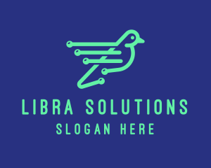 Fast Digital Bird logo design