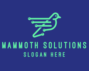 Fast Digital Bird logo design