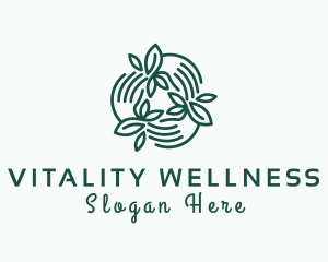 Green Wellness Spa logo design