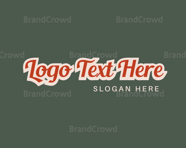 Quirky Stroke Brand Logo