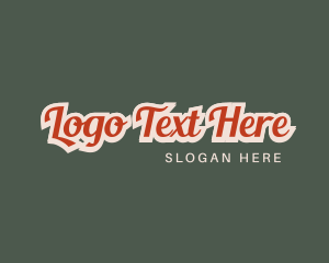 Hippie - Quirky Stroke Brand logo design