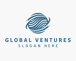Enterprise - Waves Global Enterprise logo design