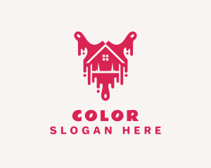 Pink Paintbrush Home Logo