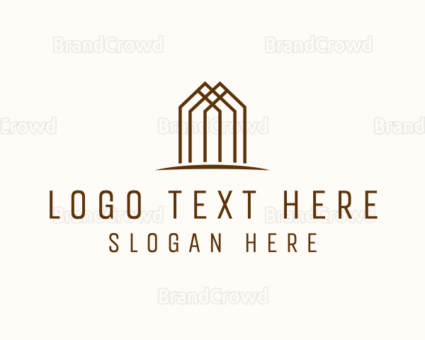 House Building Roof Logo