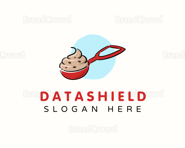 Cookie Dough Baking Scooper Logo