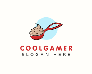 Cookie Dough Baking Scooper Logo