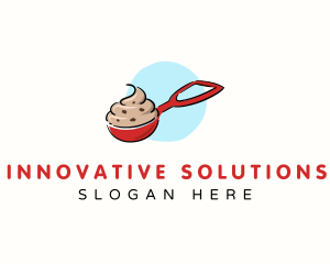 Cookie Dough Baking Scooper Logo