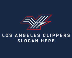 Team - Eagle Lines Letter Y logo design