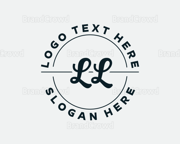 Generic Cursive Brand Studio Logo