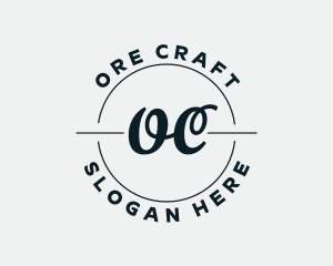 Generic Cursive Brand Studio logo design