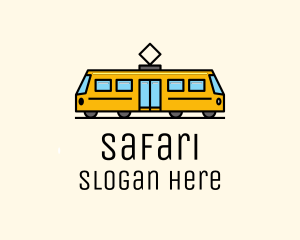 Rail Train Tram Logo
