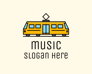 Rail Train Tram Logo