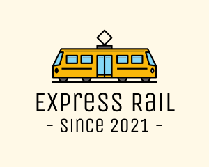 Railway - Rail Train Tram logo design