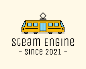 Locomotive - Rail Train Tram logo design