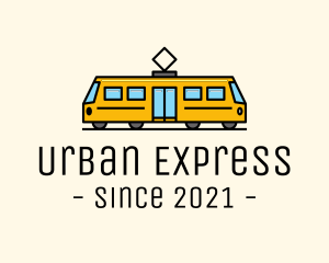 Metro - Rail Train Tram logo design