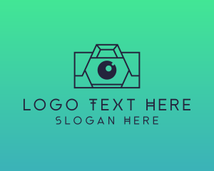 Digicam - DSLR Camera Photographer logo design