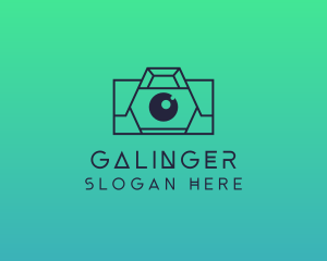 DSLR Camera Photographer Logo