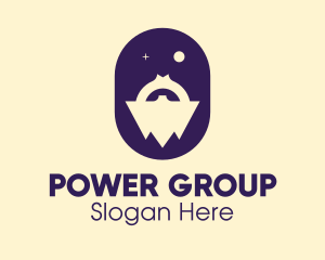 Hair - Star Man Beard logo design