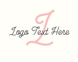 Advisory - Cursive Script Minimalist logo design