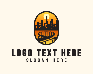 Skyline - Highway City Skyline logo design