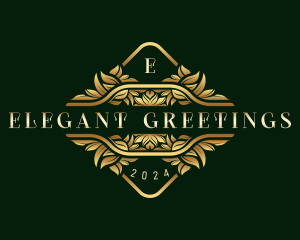 Elegant Luxury Ornament logo design