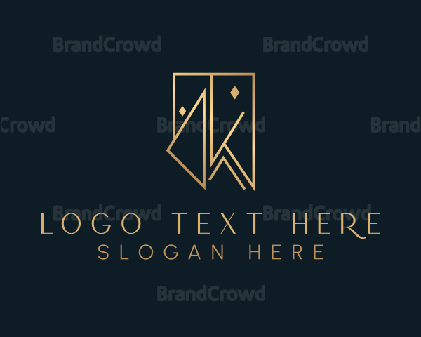 Luxury Company Letter K Logo