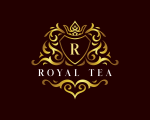 Royal Crown Ornament logo design