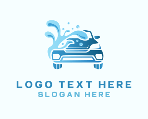 Cleaning - Automotive Car Wash logo design