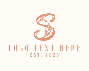 Beautiful - Event Stylist Letter S logo design