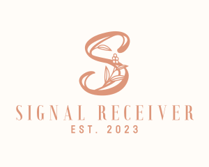 Event Stylist Letter S logo design