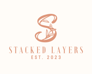 Event Stylist Letter S logo design