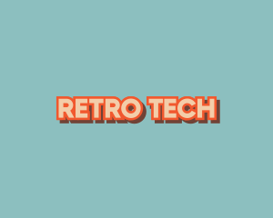 Retro Casual Apparel logo design