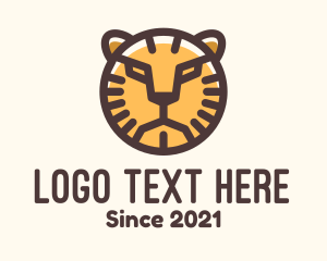 Savannah - Wild Tiger Safari logo design