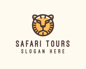 Wild Tiger Safari logo design