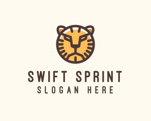 Cheetah - Wild Tiger Safari logo design