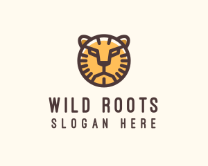 Wild Tiger Safari logo design