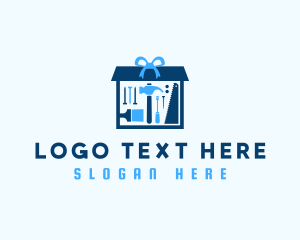 Screw - Carpentry Toolbox Gift logo design