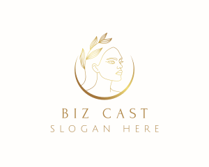 Elegant Natural Lady Logo