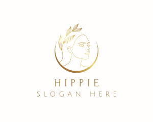 Elegant Natural Lady Logo