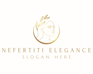 Elegant Natural Lady logo design