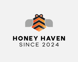 Cube Honey Bee  logo design