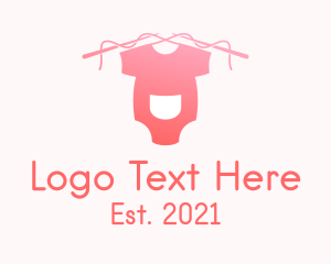 Knitter - Baby Clothes Crochet logo design