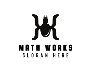 Math - Spider Software Bracket logo design