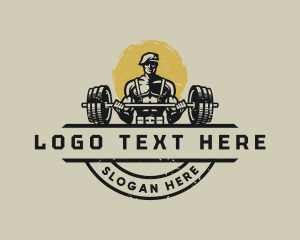 Vintage - Army Fitness Gym logo design