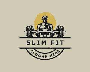 Army Fitness Gym logo design