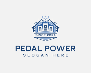 Power Washer Sanitation logo design