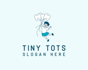 Pediatric Tooth Balloon  logo design