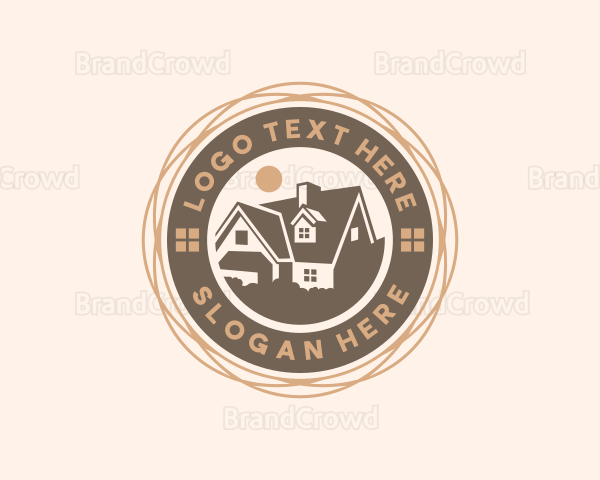 Housing Property Roof Logo